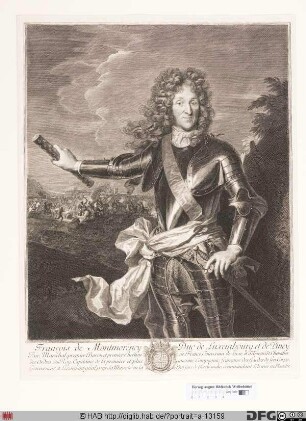 Bildnis François-Henri de Montmorency-Bouteville, duc de Luxembourg