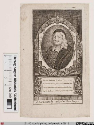 Bildnis Johannes Lassenius
