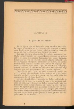 Capítulo X - El paso de los "notús"