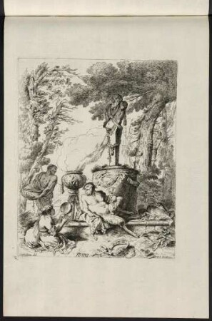 96r-96v, Blatt 4: Fest vor dem Altar des Gottes Terminus