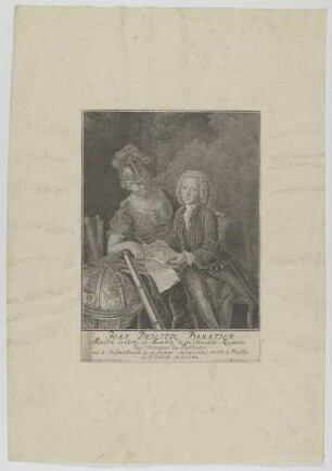Bildnis des Jean Philippe Baratier