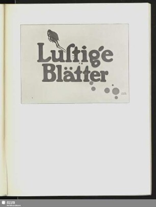 Lustige Blätter