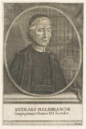 Bildnis des Nicolaus Malebranche