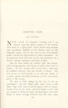 Chapter XXXI. En voyage