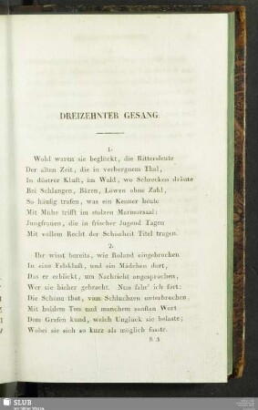 Dreizehnter Gesang