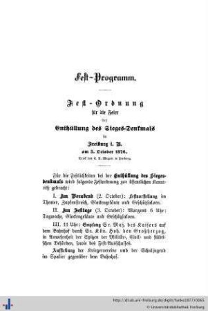 Fest-Programm