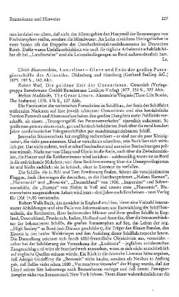 Blumenschein, Ulrich :: Luxusliner, Glanz und Ende der großen Passagierschiffe des Atlantiks : Oldenburg u.a., Stalling, 1975