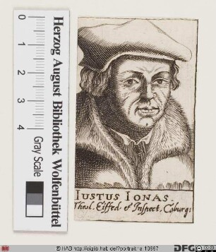 Bildnis Justus Jonas (eig. Jodocus Koch)