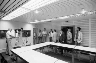 Freiburg: Volkshochschule Freiburg im Schwarzen Kloster; Videolehrraum