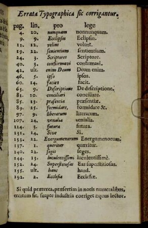 Errata typographica sic corrigantur