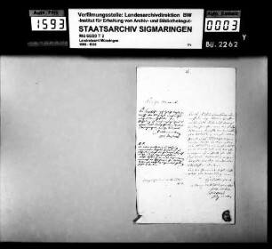 Magolsheim: Ablösung des so genannten Söldnergroschens und Landgarben zur Stiftungspflege, 1858-1859