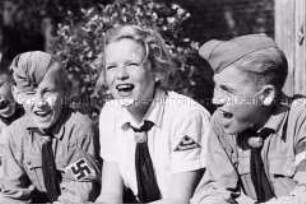 Mitglieder der Hitlerjugend
