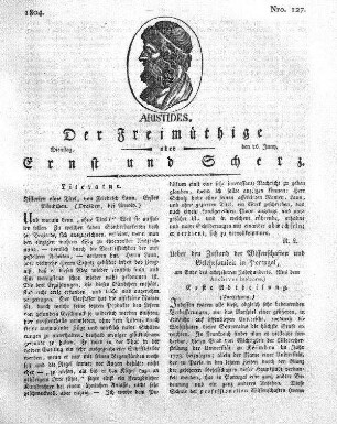 Nro. 127., Dienstag den 26. Juny
