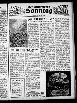 Der illustrierte Sonntag. 1939-1944