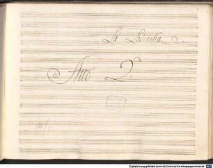 La Lodoiska, V (8), Coro, orch, Excerpts - BSB Mus.ms. 3059 : [cover title:] Lodoviska [!] Tomo III...
