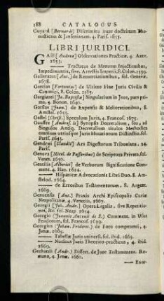 188-202, Libri Juridici. - Livres En Humanite.