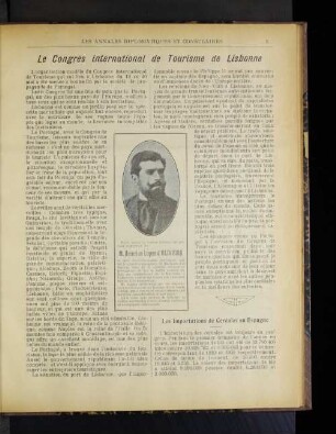 Le Congress international de Tourisme de Lisbonne
