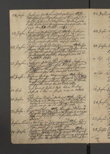 Bürgerbuch der Stadt Zeitz - 1701-1801