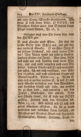 244-252, Gesegnet muß eure Ehe ferner seyn, denn der ...