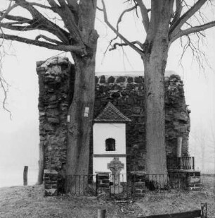 Kapellenruine und Bildstock; Mengerskirchen, Seewies