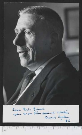 Porträtaufnahme Francis Poulenc