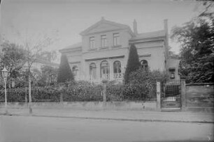 Dresden-Südvorstadt, Kaitzer Straße 26, Villa von Cornelius Gurlitt, Straßenansicht