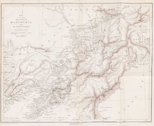 Map to accompany the notes on Manchuria