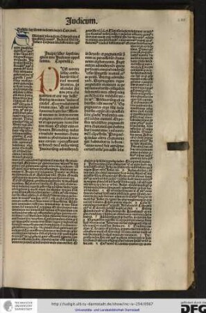 Capitulum i. Post mortem Iosue consulerunt filii Israel dominum dicentes...