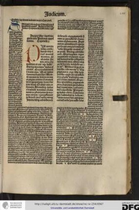 Capitulum i. Post mortem Iosue consulerunt filii Israel dominum dicentes...