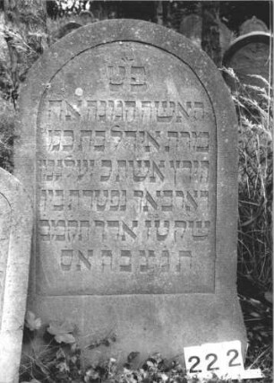 Grabstein 222