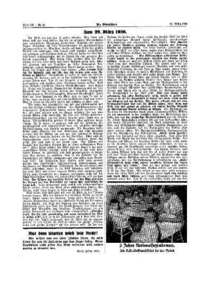 Zum 29. März 1939