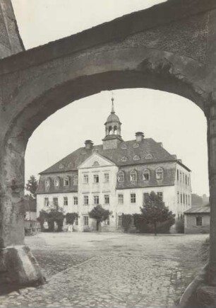 Wiesa, Rittergut, Ansicht des Herrenhauses