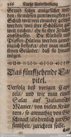 Das fünffzehende Capitel.