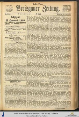 26.06.1898 (Erstes Blatt)