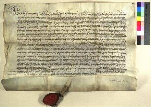 Abt Sebald von S. Egidien in Nürnberg vidimiert eine Urkunde König Wenzels von 1387 Juli 30 (siehe Regest 18).