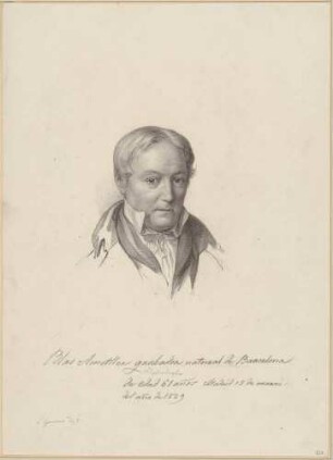 Bildnis Ametller, Blas (1768-1841), spanischer Kupferstecher