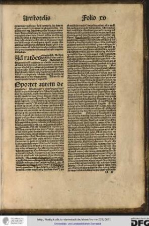 Oportet autem de omni sensu.