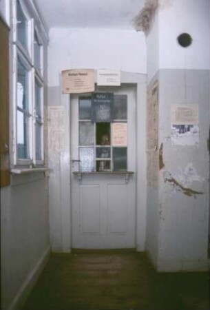 Uiffingen Empfangsgebäude Fahrkartenausgabe Wärter Herr Pirkart