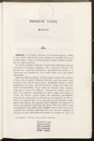 A (Armoire - Autel)