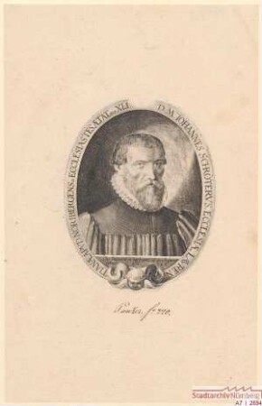 M. Johann Schröter (= Schröder), Prediger bei St. Lorenz