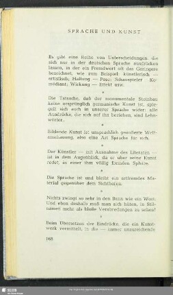 Sprache Und Kunst