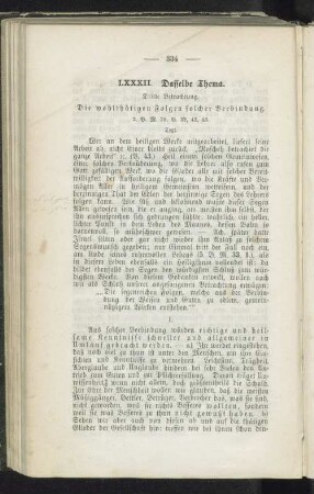 LXXXII. Dasselbe Thema.