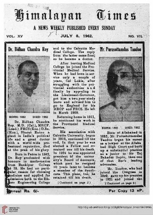No. XLIV (08 July 1962)