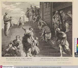 Praesentatio beatae Mariae virginis; Présentation de la Vierge au Temple