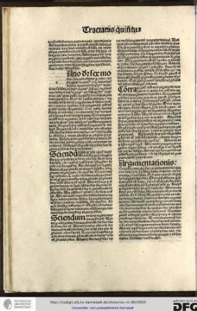 [Tractatus quintus]