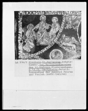 Deckel, Aussendung der Apostel Petrus und Paulus