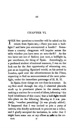 CHAPTER VI. - THE BULL-FIGHT