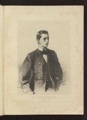 PRINZ HEINRICH VON PREUSSEN, als Lieutenant zur See 1883.