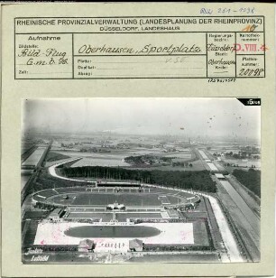 Oberhausen, Sportanlagen