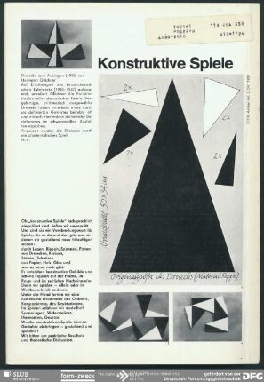 Konstruktive Spiele : 3. Fotowettbewerb Ausschreibung